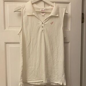 Earth Yoga Cream Organic Sleeveless Top